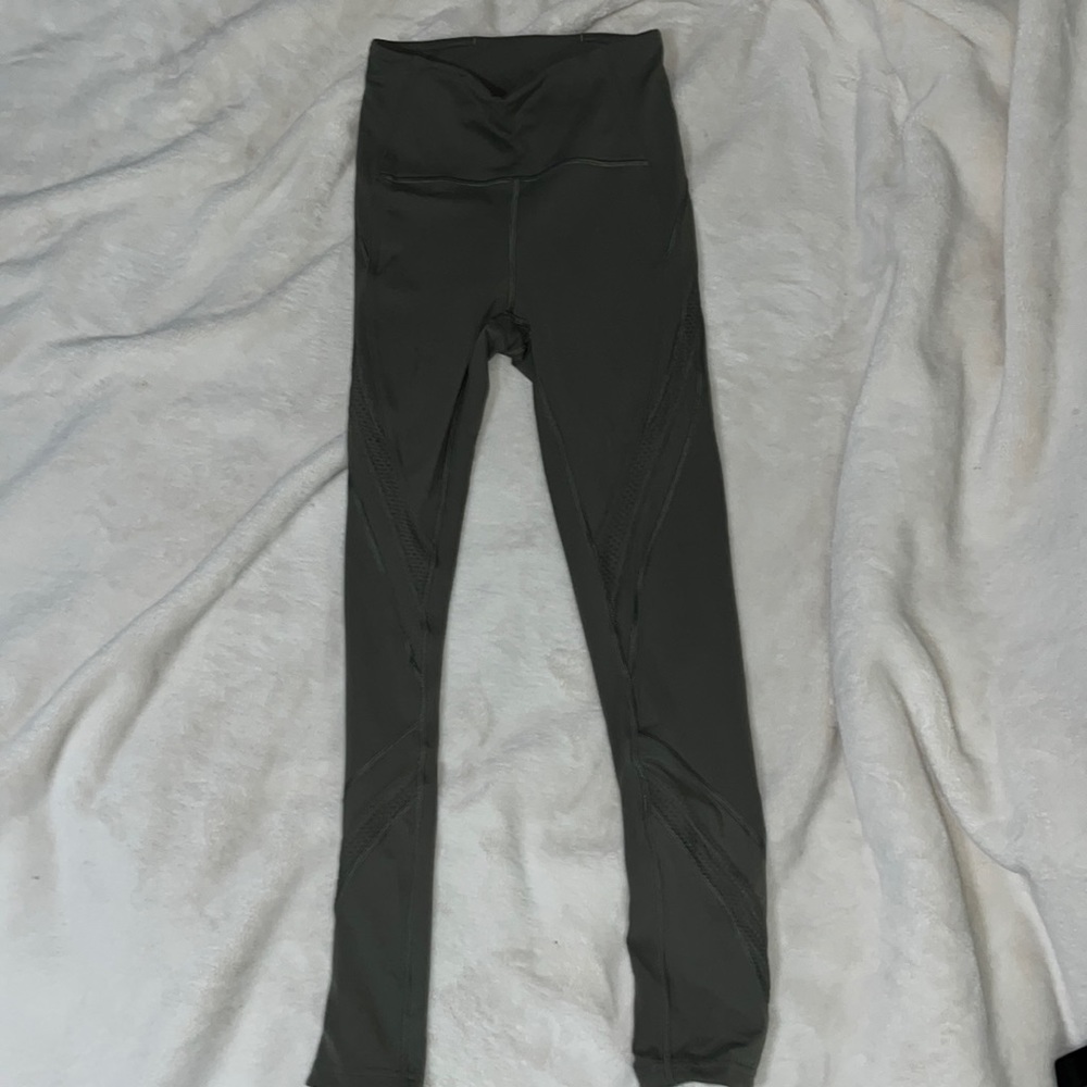 Green Lululemon Tights